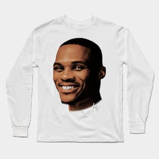 Russell Westbrook Big Face Long Sleeve T-Shirt